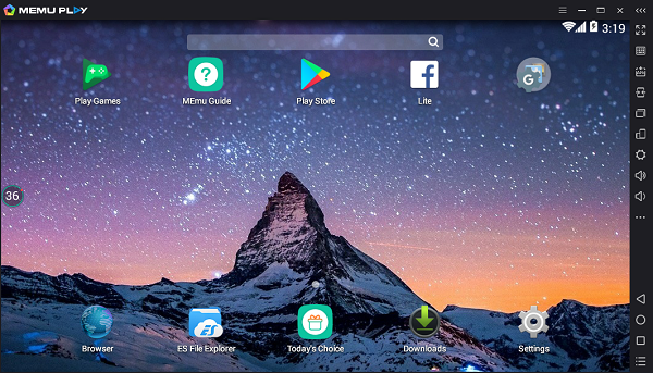 Immagine pubblicata in relazione al seguente contenuto: Eseguire i game e le app Android su Windows con l'emulatore MEmu 3.0.7.1 | Nome immagine: news26377_MEmu-Android-Emulator-Screenshot_1.png