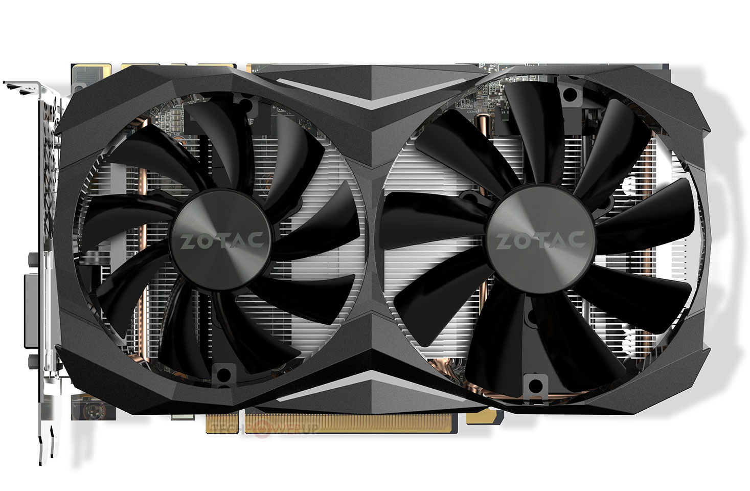 Immagine pubblicata in relazione al seguente contenuto: Foto della video card GeForce GTX 1080 Ti Mini non ancora annunciata da Zotac | Nome immagine: news26401_ZOTAC-GeForce-GTX-1080-Ti-Mini_1.jpg