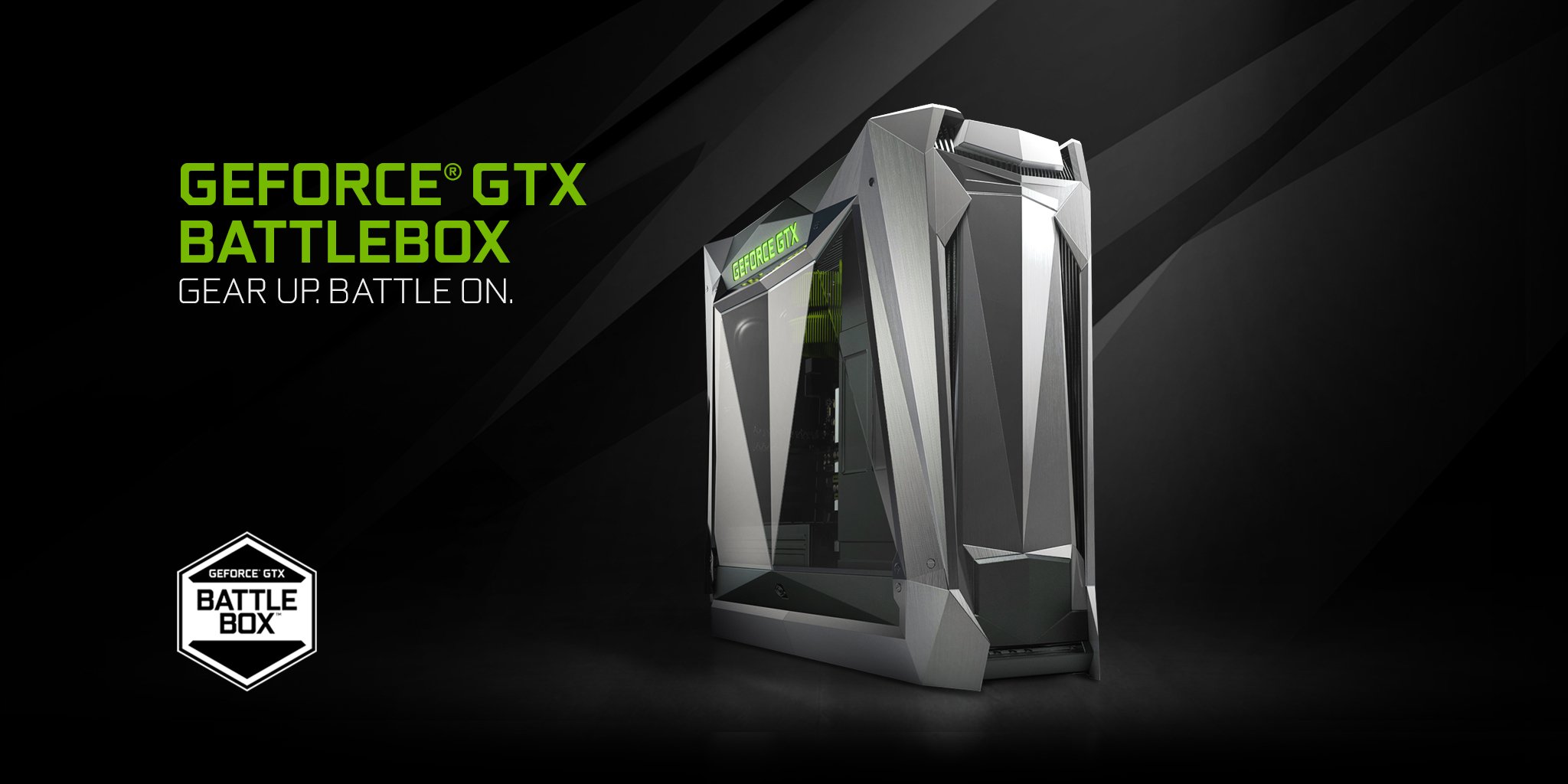 Immagine pubblicata in relazione al seguente contenuto: NVIDIA annuncia la linea di PC desktop gaming-oriented GeForce GTX Battlebox | Nome immagine: news26404_NVIDIA-Battlebox_Gaming-PC_1.jpg