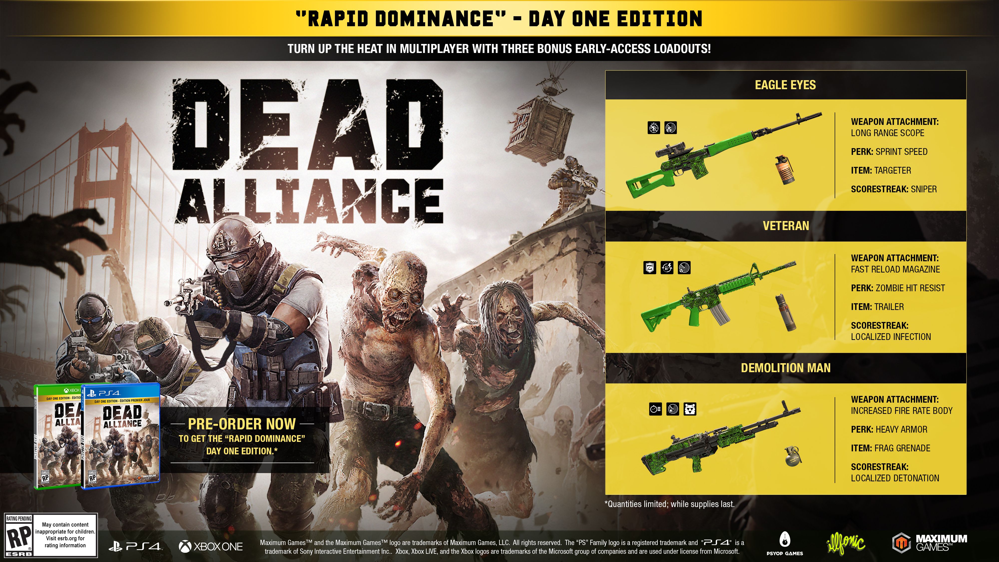 Immagine pubblicata in relazione al seguente contenuto: Annunciato il game first-person shooter a tema zombie Dead Alliance | Nome immagine: news26416_Dead-Alliance-Screenshots_6.jpg