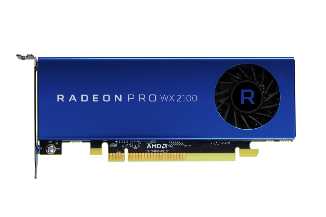 Immagine pubblicata in relazione al seguente contenuto: AMD annuncia le video card Radeon Pro WX 3100 e Radeon Pro WX 2100 | Nome immagine: news26443_Radeon-Pro-WX-3100-2100_3.png