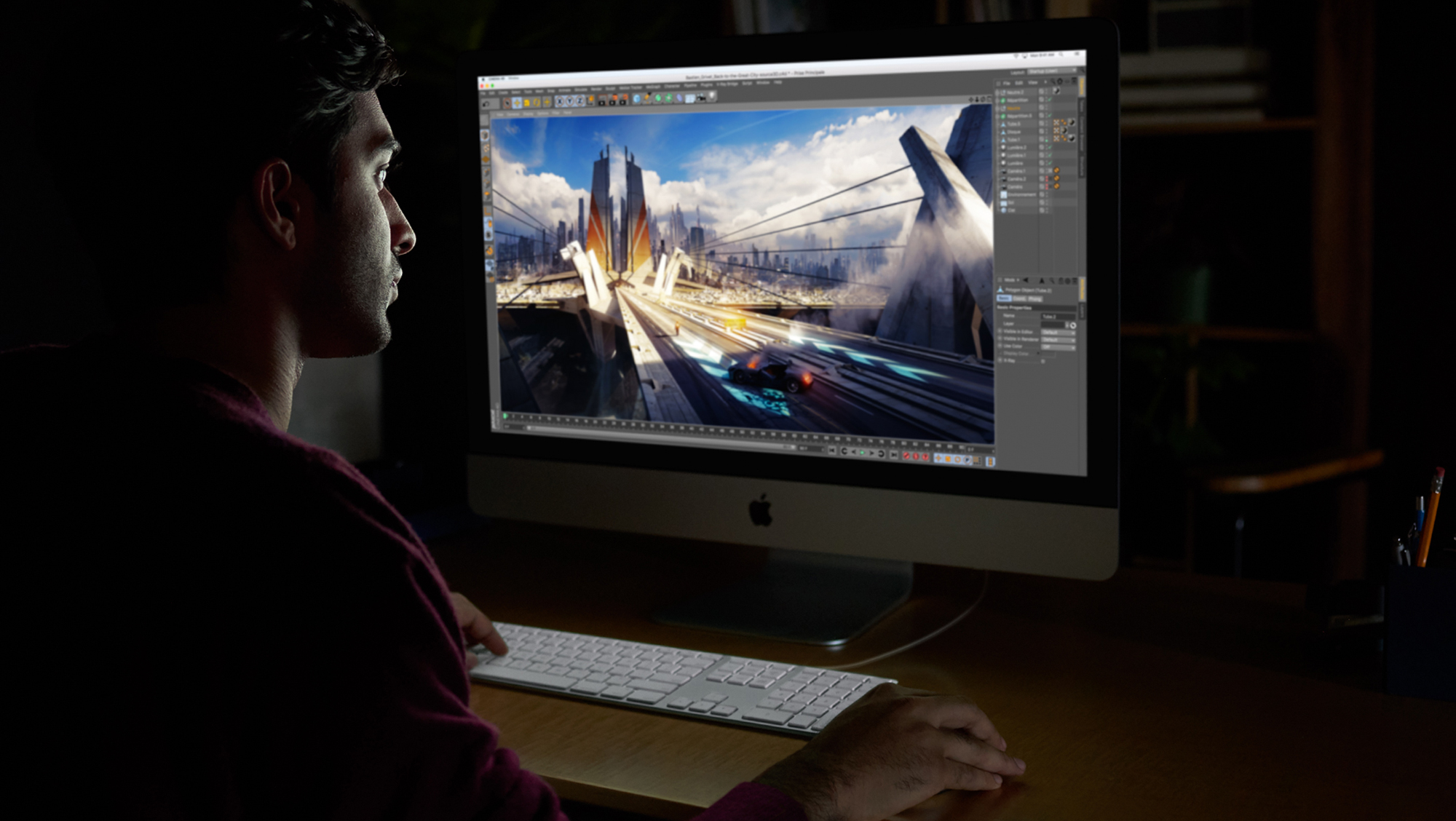 Immagine pubblicata in relazione al seguente contenuto: Apple annuncia un nuovo iMac Pro con CPU Intel Xeon e GPU AMD Radeon Pro Vega | Nome immagine: news26473_Apple-iMac-Pro-WWDC-2017_2.jpg