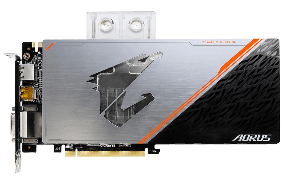 Immagine pubblicata in relazione al seguente contenuto: GIGABYTE lancia la card Aorus GeForce GTX 1080 Ti Waterforce WB Xtreme Edition | Nome immagine: news26564_Aorus-GeForce-GTX-1080-Ti-Waterforce-WB-Xtreme-Edition_2.jpg