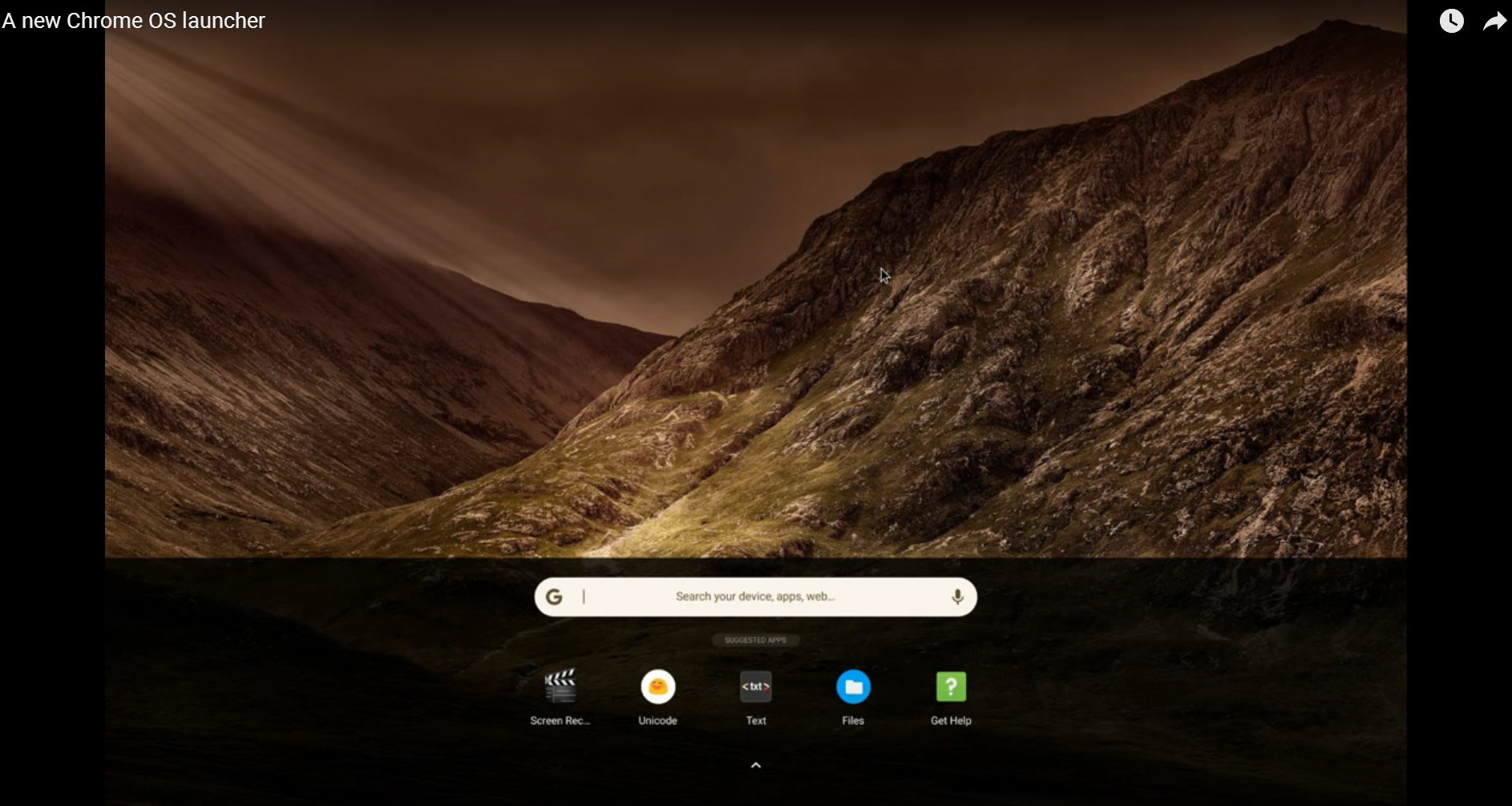 Immagine pubblicata in relazione al seguente contenuto: Google rinnova Chrome OS con un interfaccia utente pensata per il touch | Nome immagine: news26649_Google-Chrome-OS-New-Launcher-UI-Touch_1.jpg