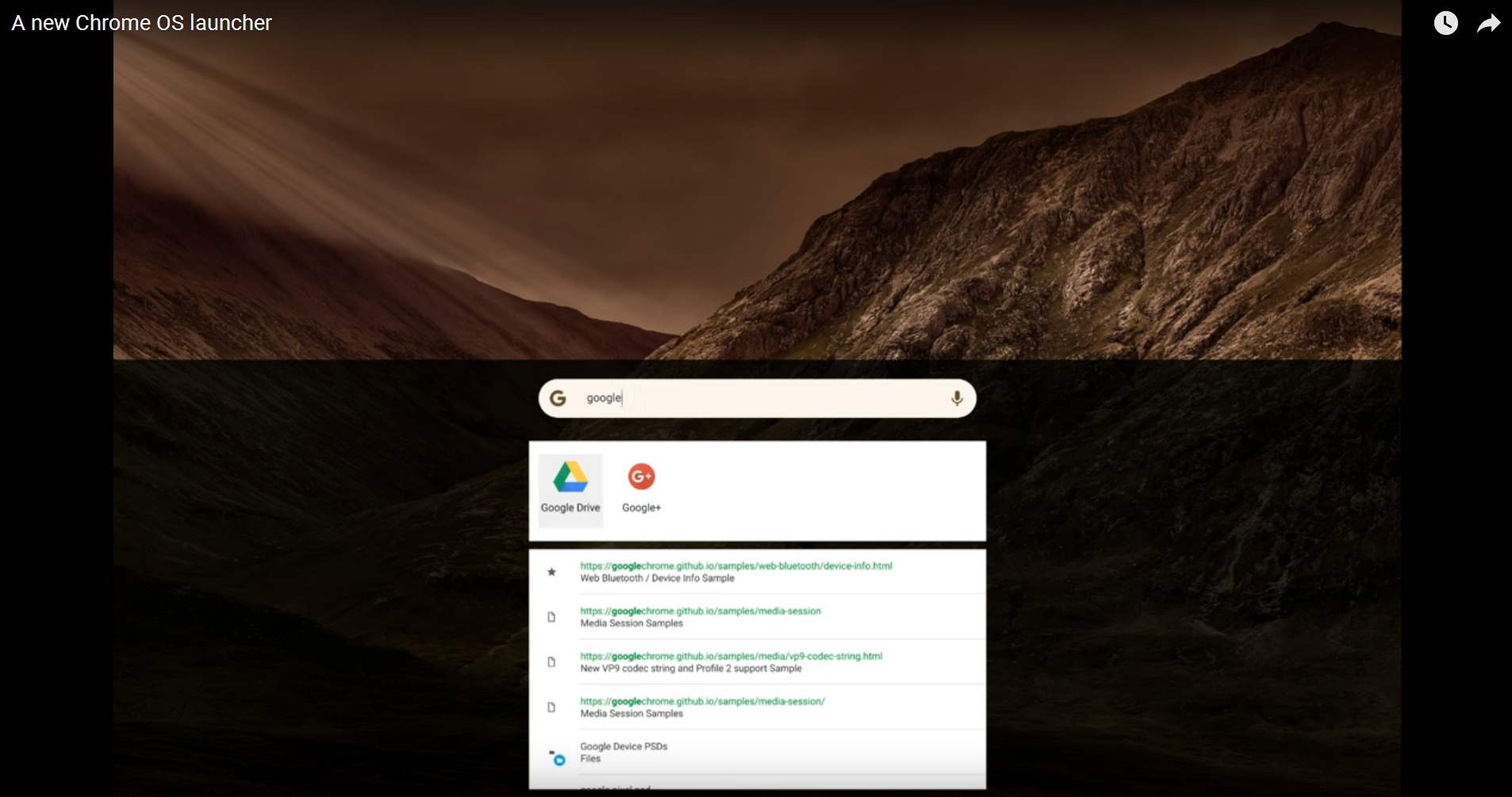 Immagine pubblicata in relazione al seguente contenuto: Google rinnova Chrome OS con un interfaccia utente pensata per il touch | Nome immagine: news26649_Google-Chrome-OS-New-Launcher-UI-Touch_2.jpg