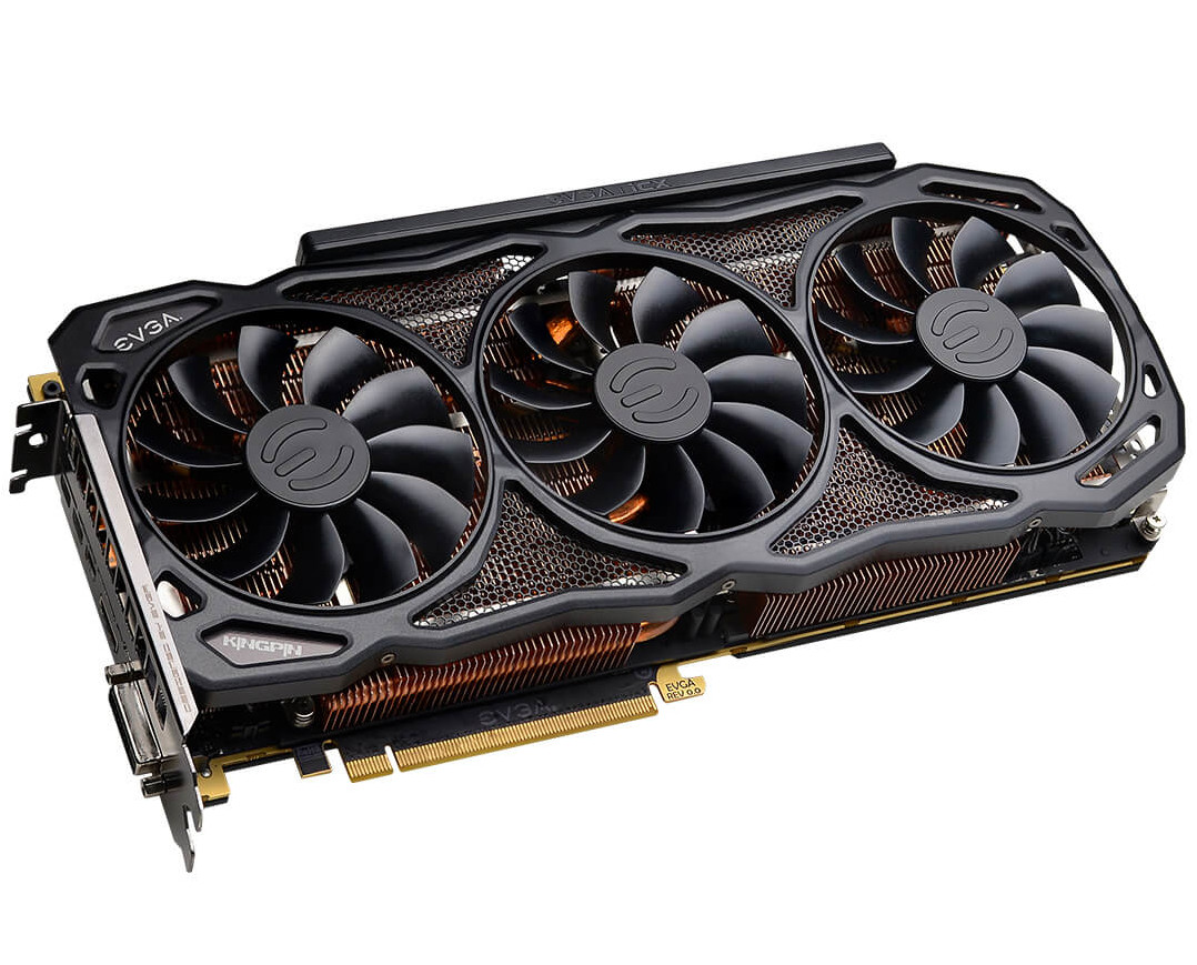 Immagine pubblicata in relazione al seguente contenuto: Overclocking: EVGA annuncia la video card GeForce GTX 1080 Ti K|NGP|N | Nome immagine: news26743_EVGA-GeForce-GTX-1080-Ti-KiNGPiN_1.jpg