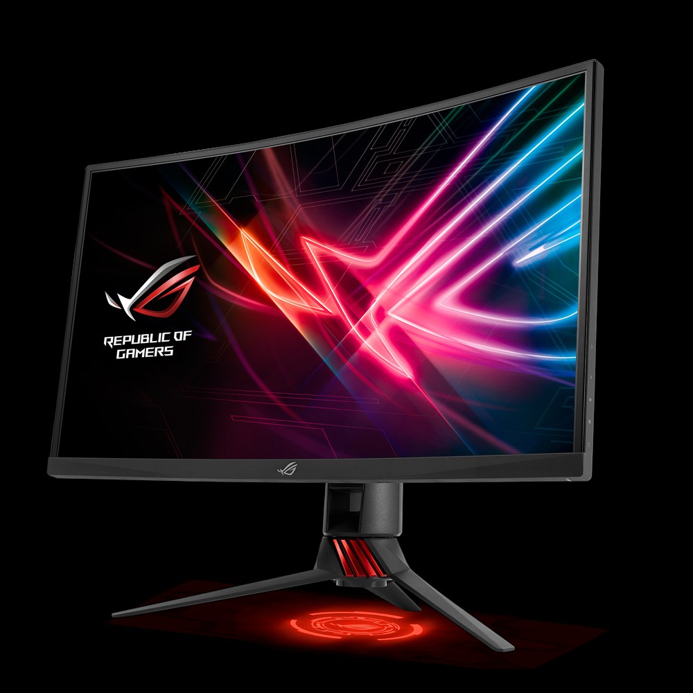 Immagine pubblicata in relazione al seguente contenuto: ASUS introduce il gaming monitor a schermo curvo ROG Strix XG27VQ | Nome immagine: news26880_ROG-STRIX-XG27VQ_2.png