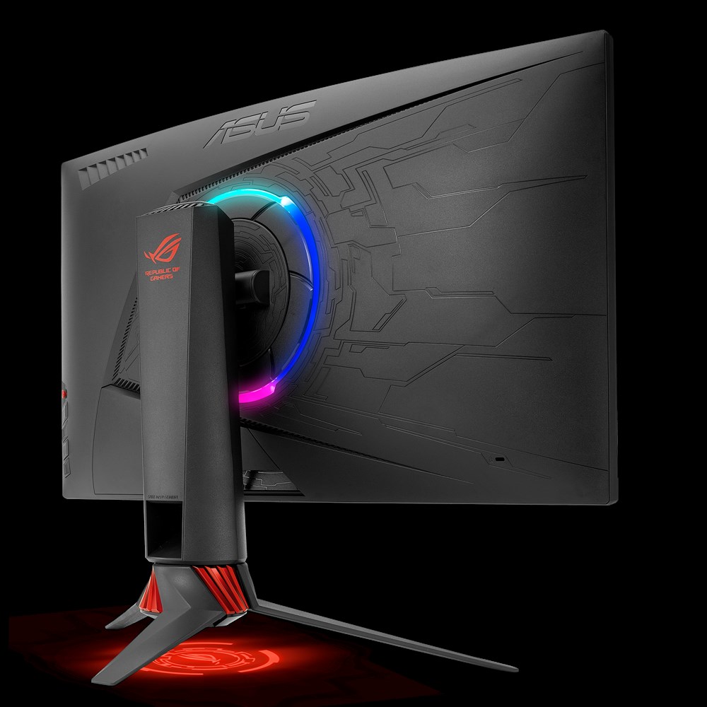 Media asset in full size related to 3dfxzone.it news item entitled as follows: ASUS introduce il gaming monitor a schermo curvo ROG Strix XG27VQ | Image Name: news26880_ROG-STRIX-XG27VQ_3.png