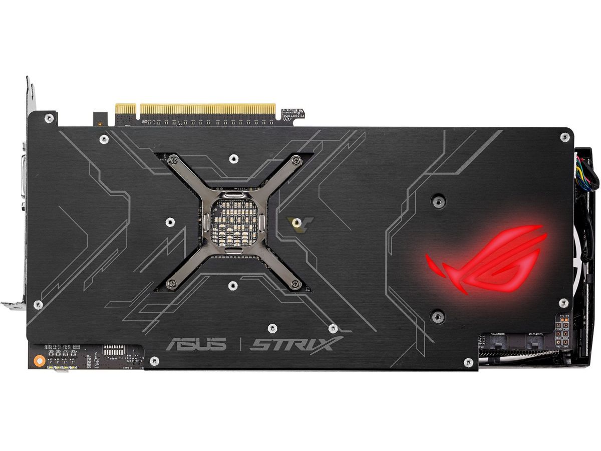 Media asset in full size related to 3dfxzone.it news item entitled as follows: Foto della card non reference ASUS ROG STRIX Radeon RX Vega 56 GAMING | Image Name: news26913_ASUS-ROG-STRIX-Radeon-RX-Vega-56-GAMING_3.jpg