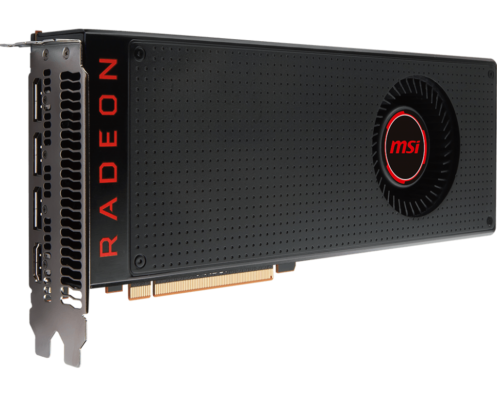 Immagine pubblicata in relazione al seguente contenuto: MSI annuncia la commercializzazione della Radeon RX Vega 64 8G | Nome immagine: news26918_MSI-Radeon-RX-Vega-64-8G_1.png