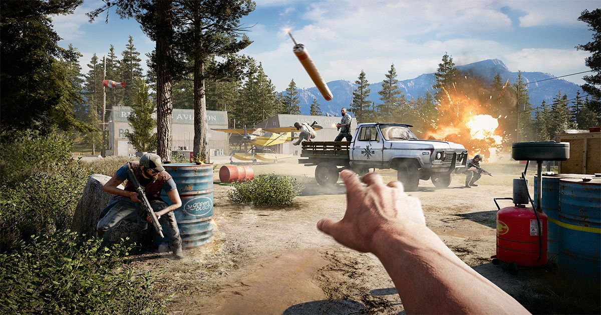 Immagine pubblicata in relazione al seguente contenuto: Ubisoft condivide un dettaglia gameplay trailer dedicato allo shooter Far Cry 5 | Nome immagine: news26930_Far-Cry-5-Screenshot_2.jpg