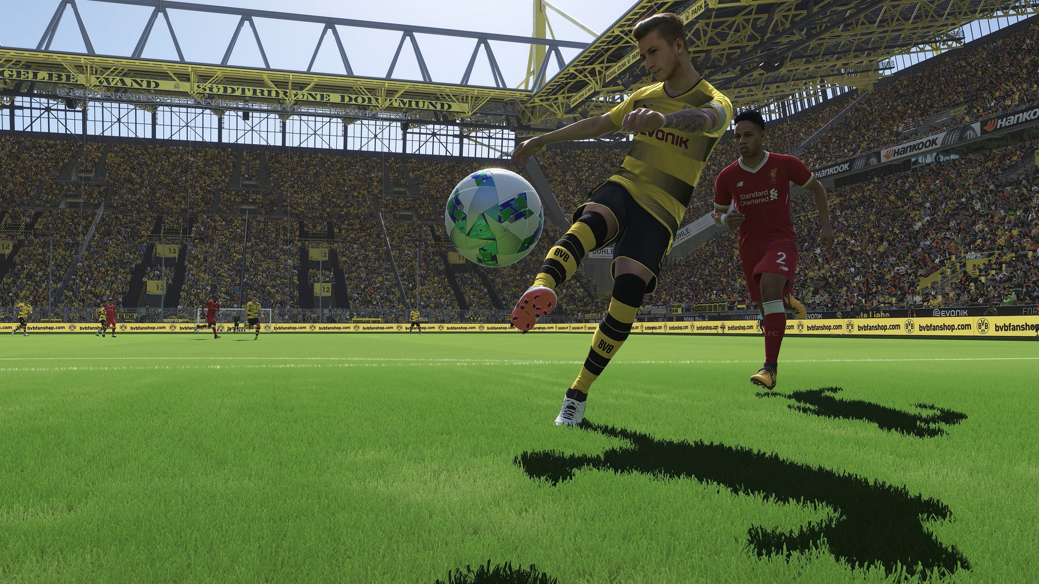 Media asset in full size related to 3dfxzone.it news item entitled as follows: Il trailer ufficiale di PES 2018 pubblicato da Konami per Gamescom 2017 | Image Name: news26932_PES-2018-Screenshot_1.jpg