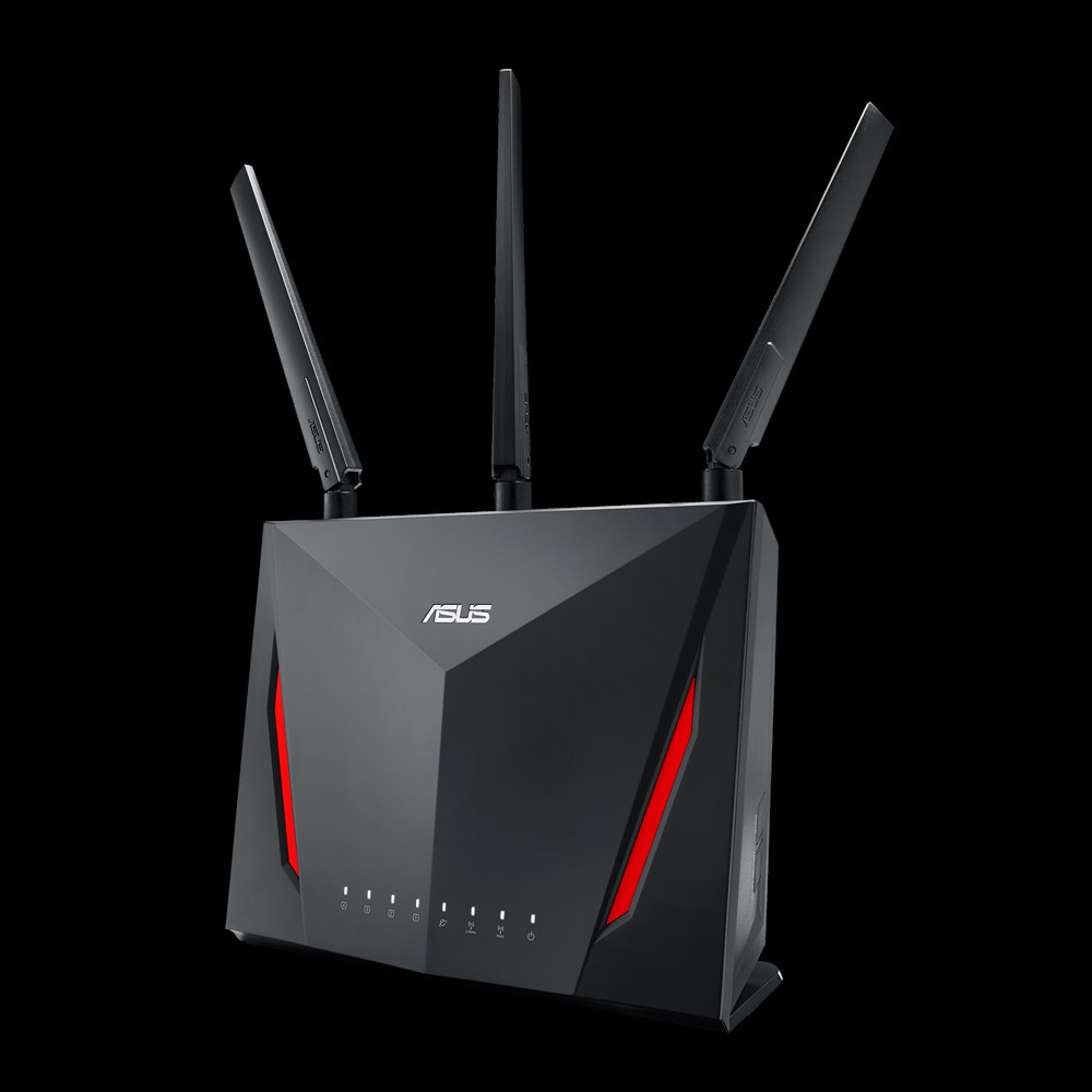 Immagine pubblicata in relazione al seguente contenuto: ASUS promette on line gaming e streaming 4K al top con il router RT-AC86U | Nome immagine: news26941_ASUS-RT-AC86U_1.jpg