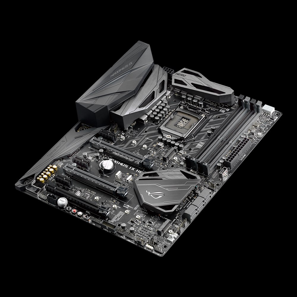 Immagine pubblicata in relazione al seguente contenuto: Cresce la quota di mercato di Asustek nel settore delle motherboard Intel | Nome immagine: news26982_ASUS-ROG-MAXIMUS-IX-HERO_1.png