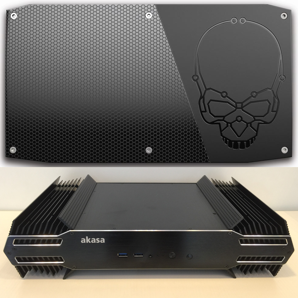 Immagine pubblicata in relazione al seguente contenuto: Intel al lavoro per lanciare i NUC Skull Canyon con processori Coffee Lake | Nome immagine: news26983_Intel-NUC-Skull-Canyon-Coffee-Lake_1.png