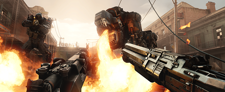 Immagine pubblicata in relazione al seguente contenuto: Guarda il nuovo gameplay trailer dello shooter Wolfenstein II: The New Colossus | Nome immagine: news27063_Wolfenstein-II-The-New-Colossus-Screenshot_7.png