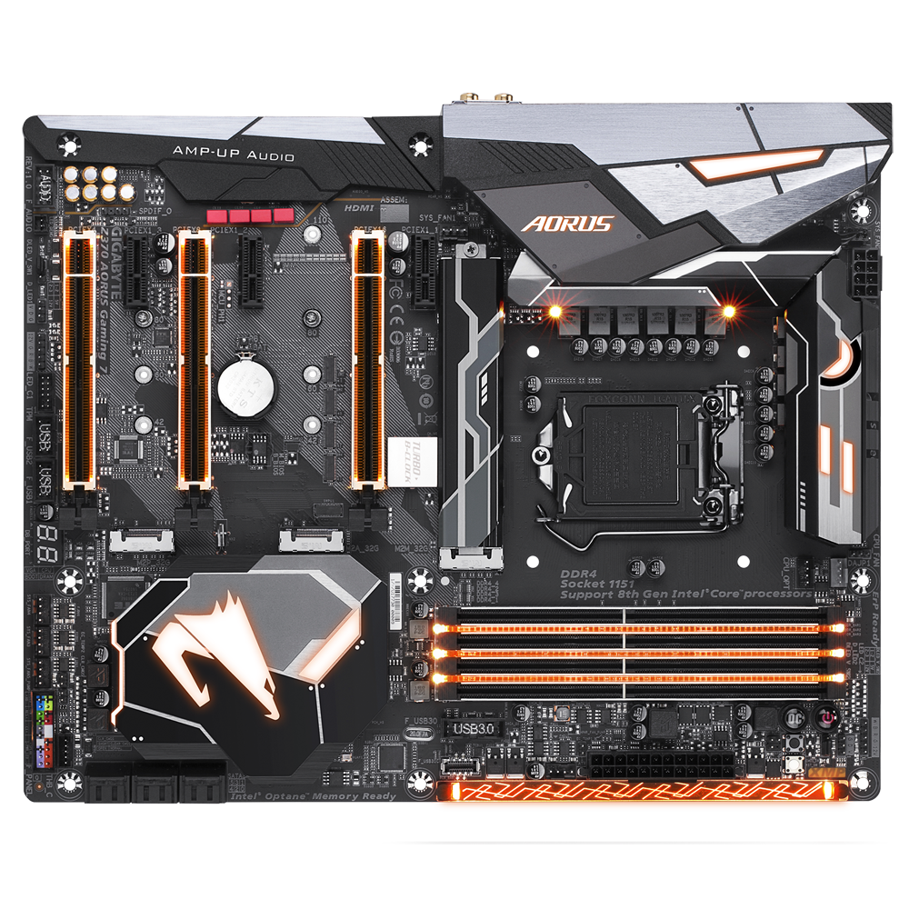 Immagine pubblicata in relazione al seguente contenuto: GIGABYTE annuncia la motherboard Z370 AORUS Gaming 7 per Coffee Lake-S | Nome immagine: news27111_GIGABYTE-Z370-AORUS-Gaming-7_2.png