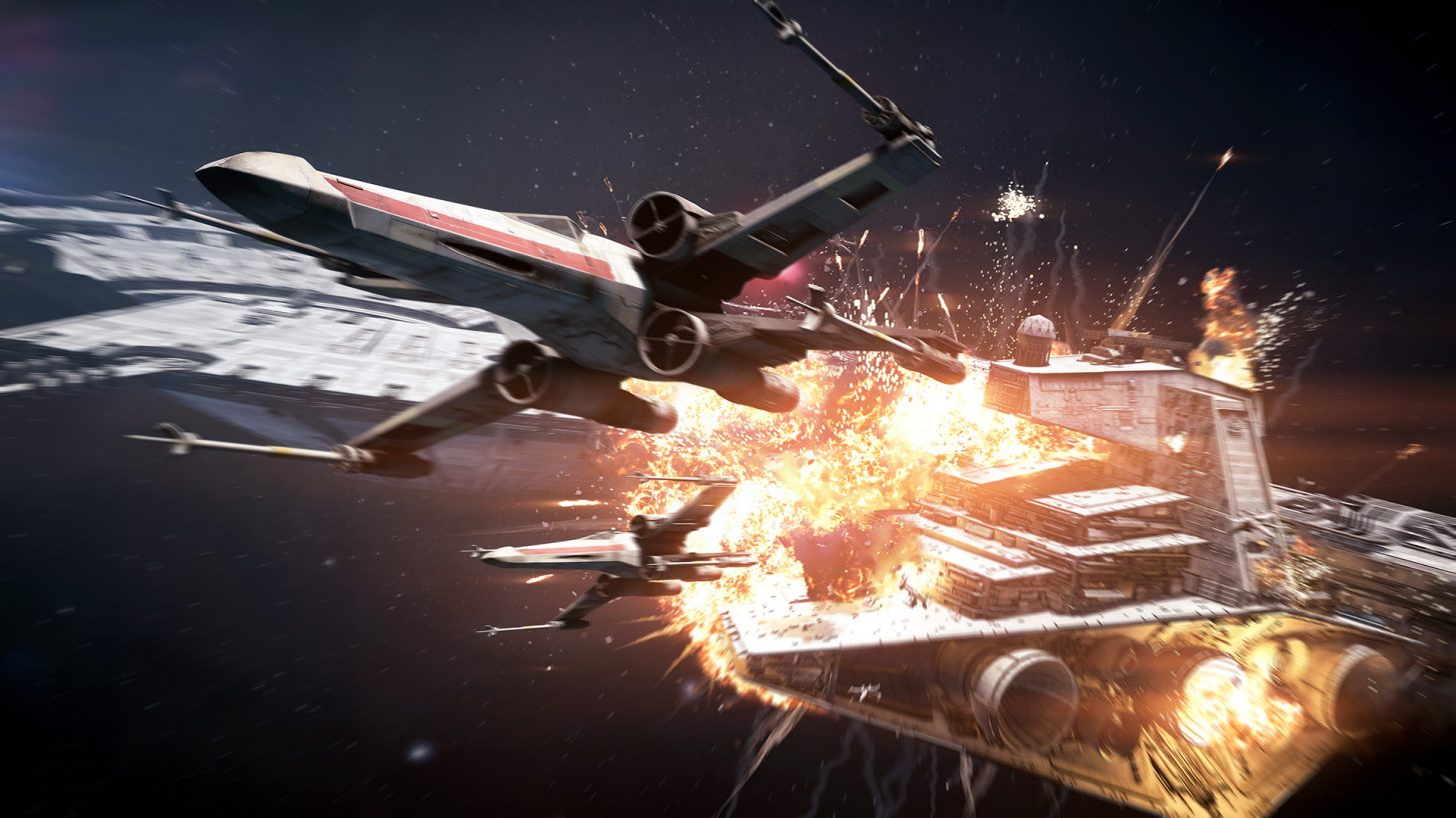 Immagine pubblicata in relazione al seguente contenuto: Questo  Star Wars Battlefront II: guarda il nuovo trailer di EA e DICE | Nome immagine: news27124_Star-Wars-Battlefront-II-Screenshot_1.jpg