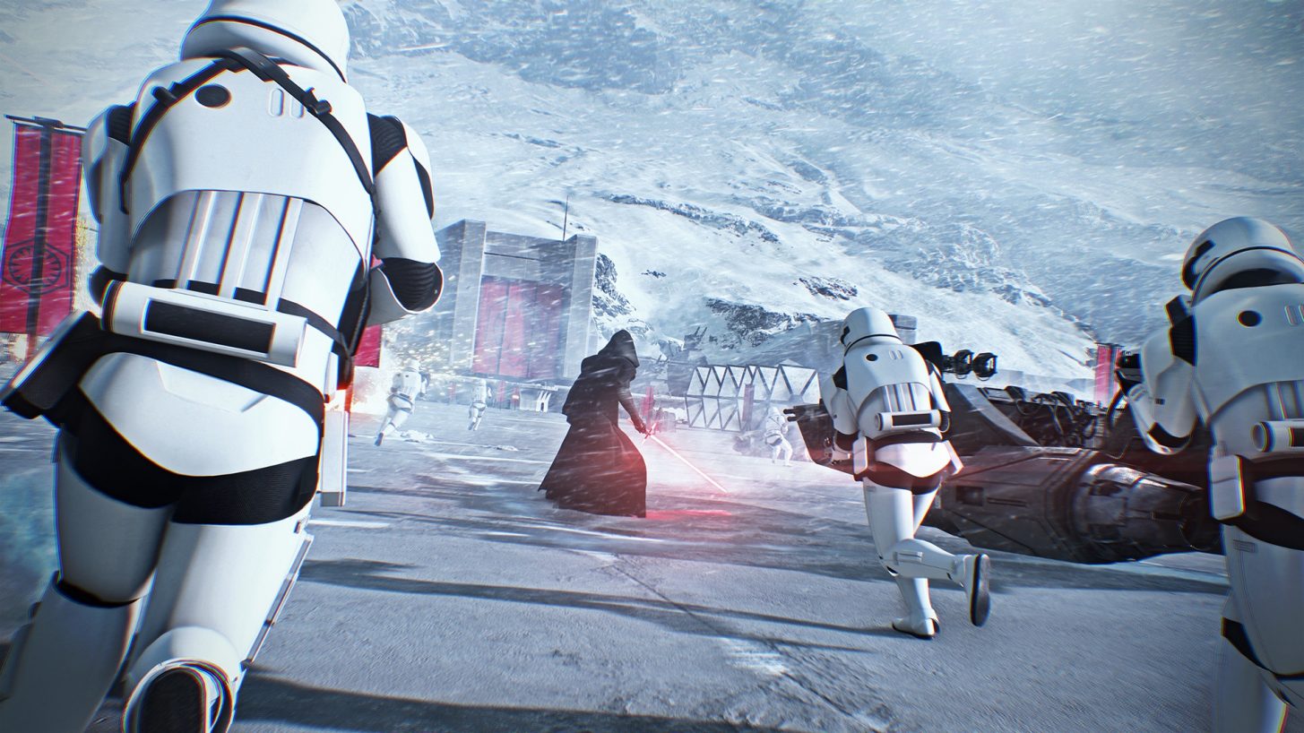 Media asset in full size related to 3dfxzone.it news item entitled as follows: Questo  Star Wars Battlefront II: guarda il nuovo trailer di EA e DICE | Image Name: news27124_Star-Wars-Battlefront-II-Screenshot_3.jpg