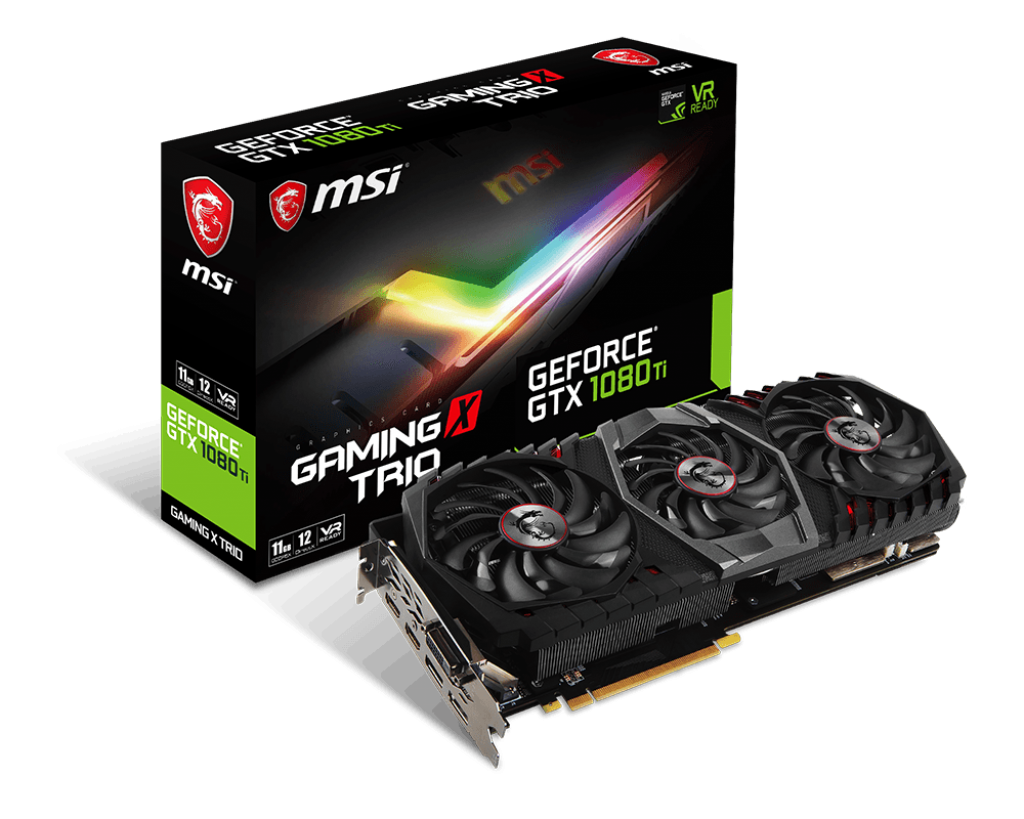 Media asset in full size related to 3dfxzone.it news item entitled as follows: MSI annuncia le card GeForce GTX 1080 Ti Gaming X Trio e Gaming Trio | Image Name: news27200_MSI-GeForce-GTX-1080-Ti-Gaming-X-Trio_5.png