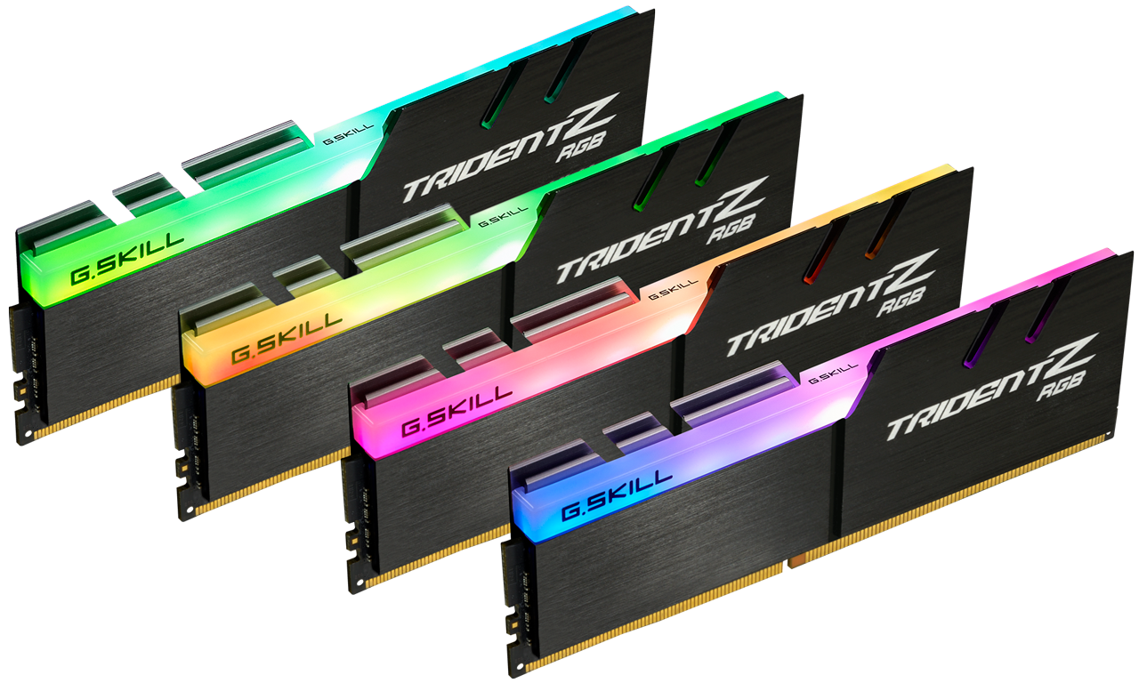 Immagine pubblicata in relazione al seguente contenuto: G.SKILL annuncia il kit di memoria RAM Trident Z RGB DDR4-4266 da 32GB | Nome immagine: news27204_G-SKILL-Trident-Z-RGB-DDR4-4266MHz-32GB_1.png