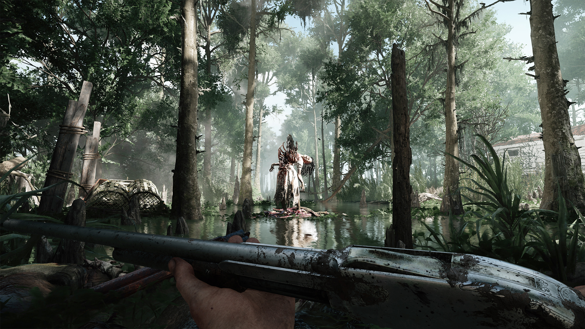 Media asset in full size related to 3dfxzone.it news item entitled as follows: Crytek pubblica un gameplay trailer dello shooter horror Hunt: Showdown | Image Name: news27206_Hunt-Showdown-Screenshot_7.jpg