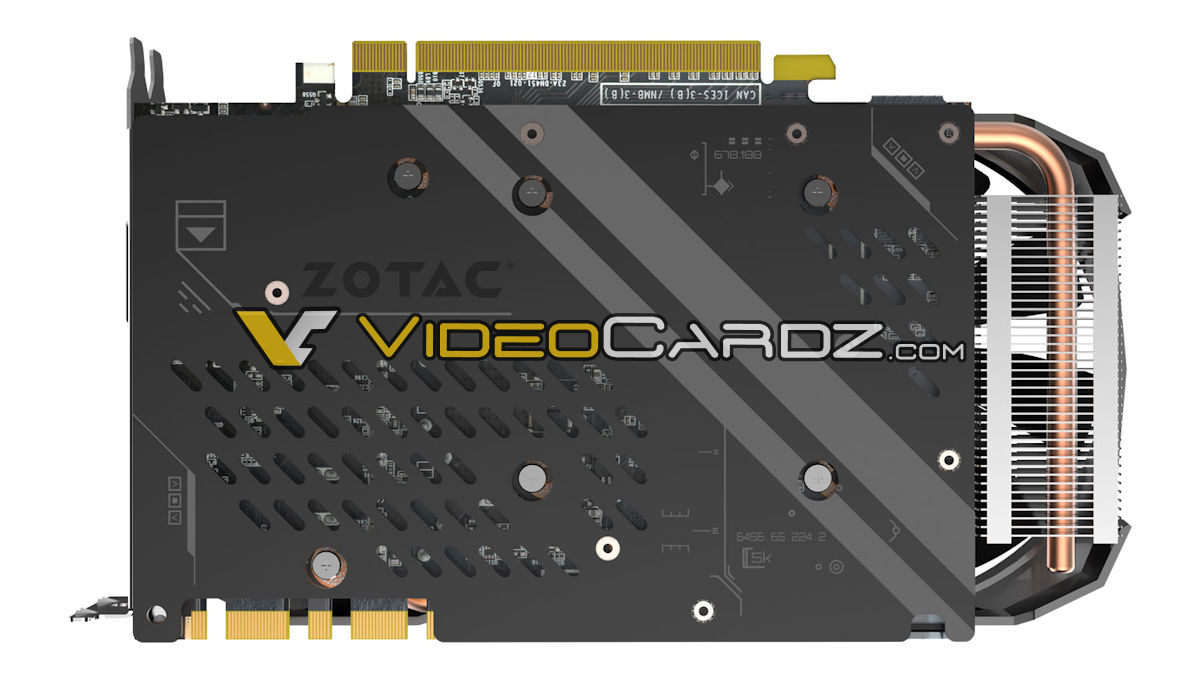 Media asset in full size related to 3dfxzone.it news item entitled as follows: Foto della video card non reference GeForce GTX 1070 Ti Mini di Zotac | Image Name: news27262_ZOTAC-GeForce-GTX-1070-Ti-Mini_2.jpg