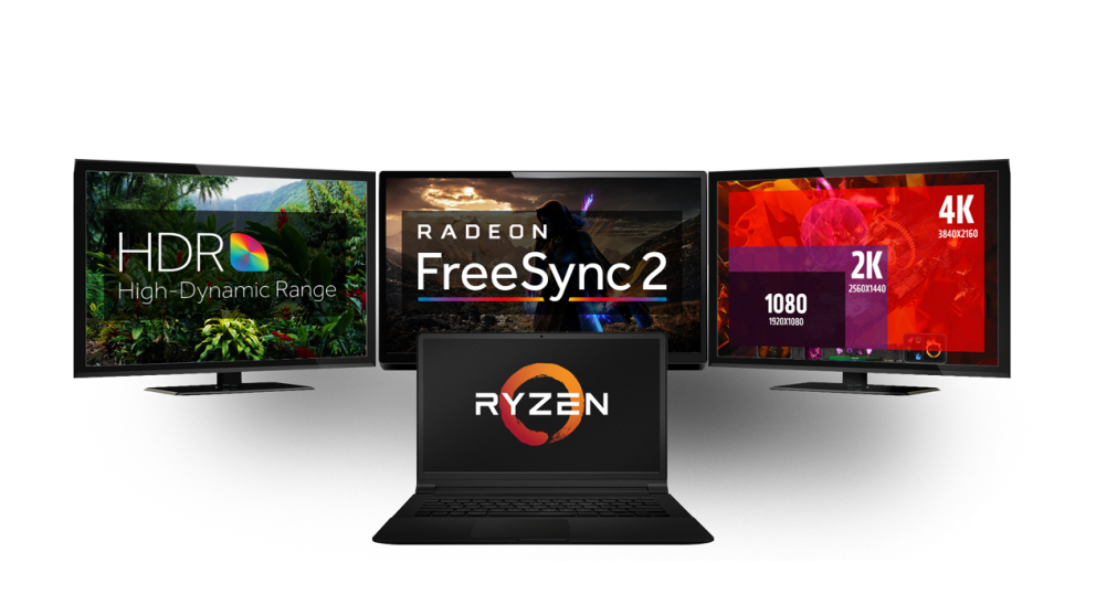 Media asset in full size related to 3dfxzone.it news item entitled as follows: AMD annuncia le APU Ryzen per notebook Ryzen 7 2700U e Ryzen 5 2500U | Image Name: news27272_AMD-APU-Ryzen-Mobile_1.png