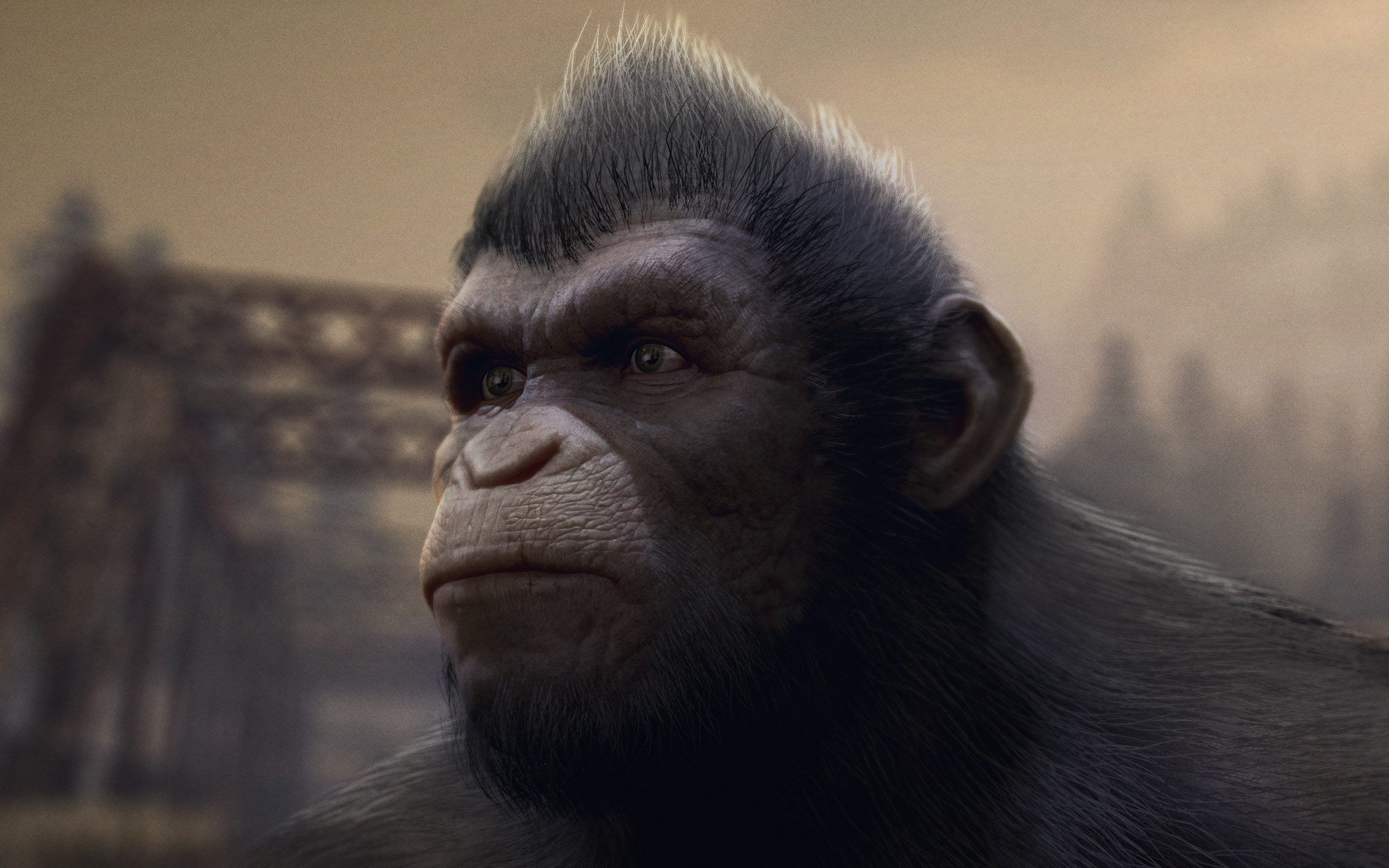 Media asset in full size related to 3dfxzone.it news item entitled as follows: 17 minuti di gameplay nel nuovo trailer di Planet of the Apes: Last Frontier | Image Name: news27288_Planet-of-the-Apes-Last-Frontier_4.jpg