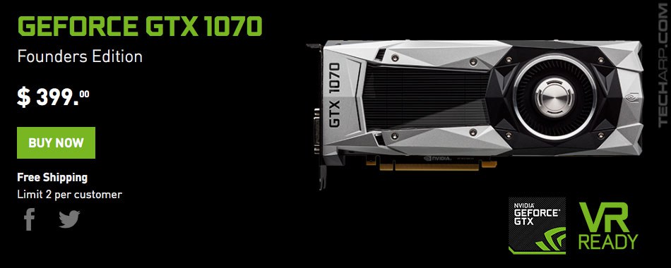 Immagine pubblicata in relazione al seguente contenuto: NVIDIA riduce il prezzo consigliato (MSRP) delle video card GeForce GTX 1070 | Nome immagine: news27292_GeForce-GTX-1070-Founders-Edition_1.jpg