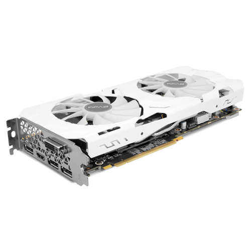 Immagine pubblicata in relazione al seguente contenuto: GALAX lancia la video card KFA2 GeForce GTX 1070 Ti EX-SNPR White | Nome immagine: news27306_KFA2-GeForce-GTX-1070-Ti-EX-SNPR-White_1.png