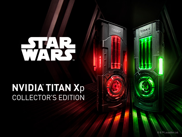 Media asset in full size related to 3dfxzone.it news item entitled as follows: NVIDIA annuncia due card TITAN Xp Collector's Edition dedicate a Star Wars | Image Name: news27340_NVIDIA-TITAN-Xp-Collector-s-Edition_1.jpg