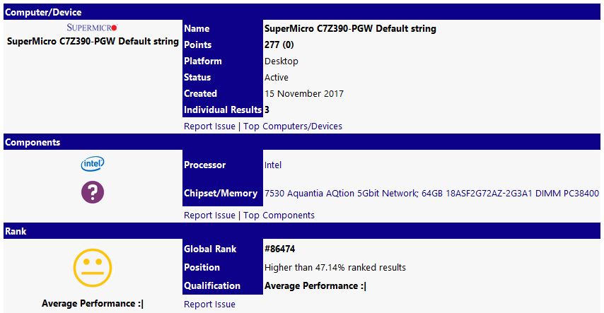 Risorsa grafica - foto, screenshot o immagine in genere - relativa ai contenuti pubblicati da unixzone.it | Nome immagine: news27393_Intel-Z390-SiSoftware-Official-Live-Ranker_1.jpg