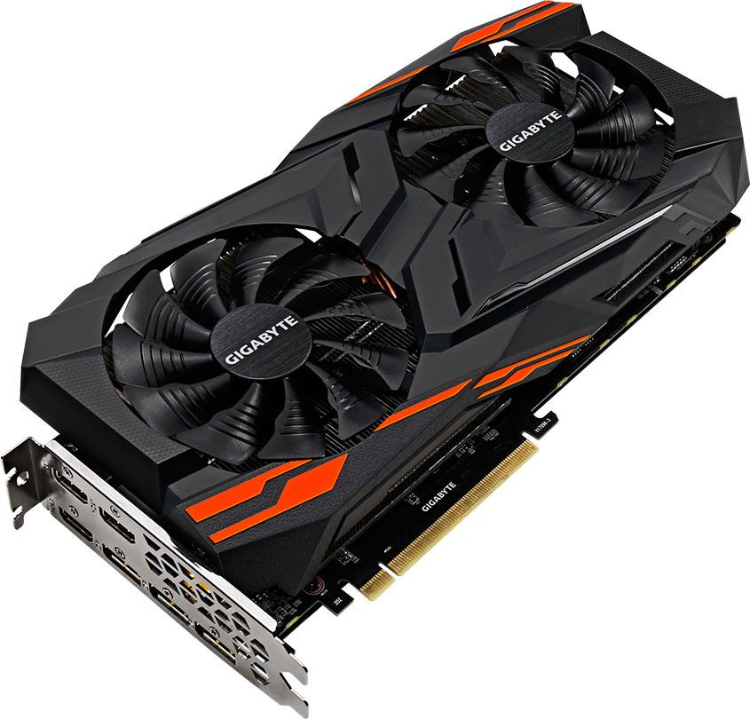 Immagine pubblicata in relazione al seguente contenuto: Foto e specifiche della GIGABYTE Radeon RX Vega 64 Gaming OC 8G WindForce 2X | Nome immagine: news27448_GIGABYTE-Radeon-RX-Vega-64-Gaming-OC-8G-WindForce-2X_1.jpg