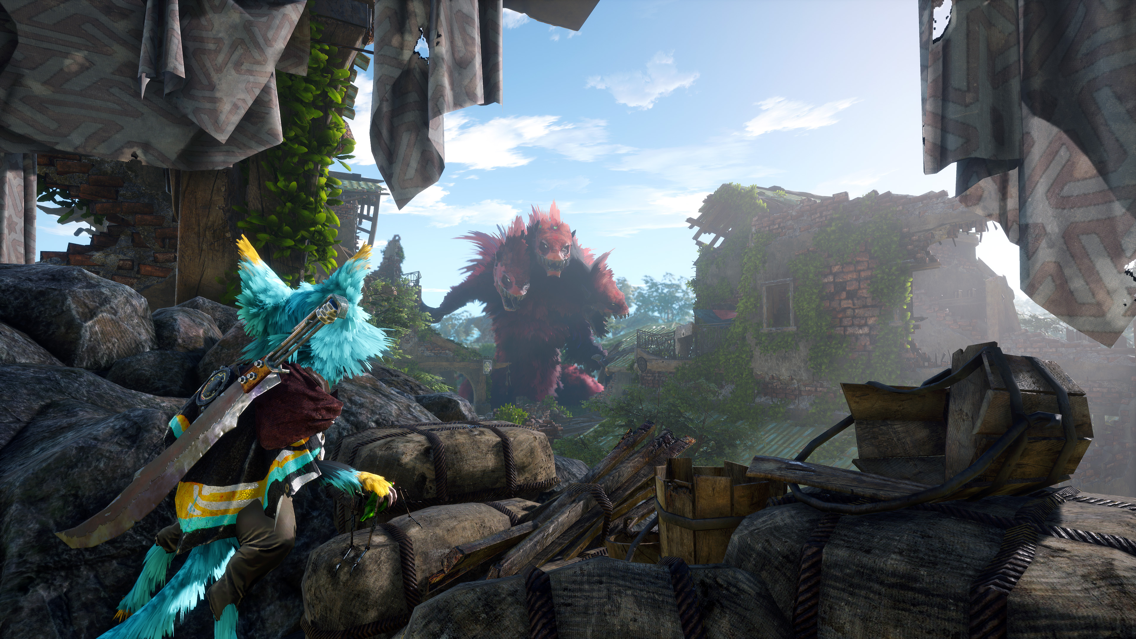 Immagine pubblicata in relazione al seguente contenuto: THQ Nordic pubblica nuovi screenshots del game action RPG Biomutant | Nome immagine: news27453_Biomutant-Screenshot_5.jpg