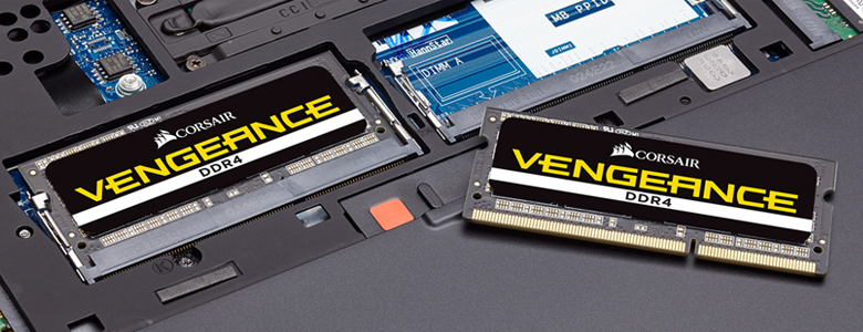 Immagine pubblicata in relazione al seguente contenuto: Corsair lancia il kit di RAM Vengeance SODIMM DDR4 4x8GB 4000MHz | Nome immagine: news27519_CORSAIR-VENGEANCE-SODIMM-DDR4-4x8GB-4000MHz_1.png