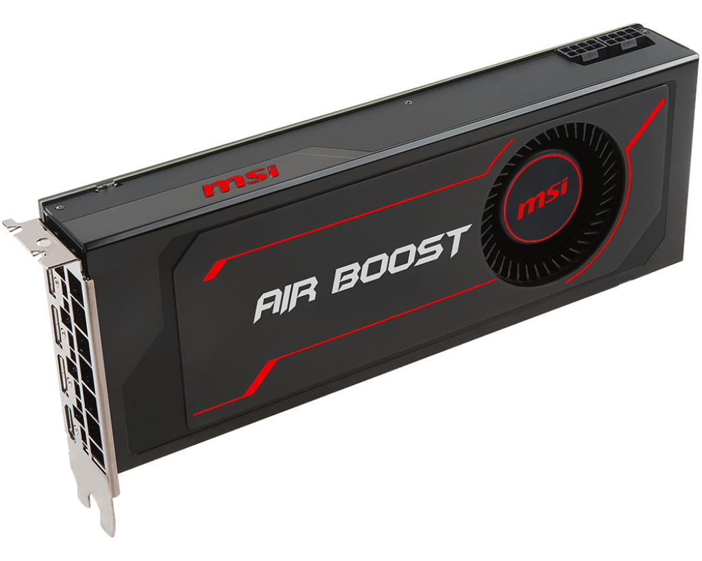 Immagine pubblicata in relazione al seguente contenuto: MSI introduce la video card Radeon RX Vega 64 Air Boost 8GB OC Edition | Nome immagine: news27523_Radeon-RX-Vega-64-Air-Boost-8GB-OC-Edition_2.png