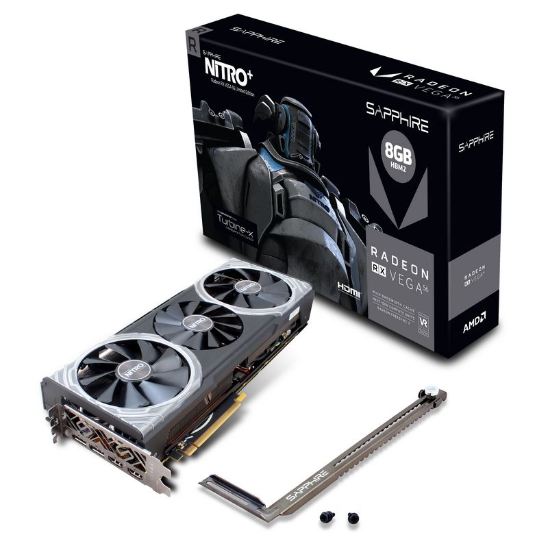 Immagine pubblicata in relazione al seguente contenuto: Sapphire lancia le card NITRO+ Radeon RX Vega64 e  Radeon RX Vega56 | Nome immagine: news27533_Sapphire-Radeon-RX-Vega-NITRO-Plus_3.jpg