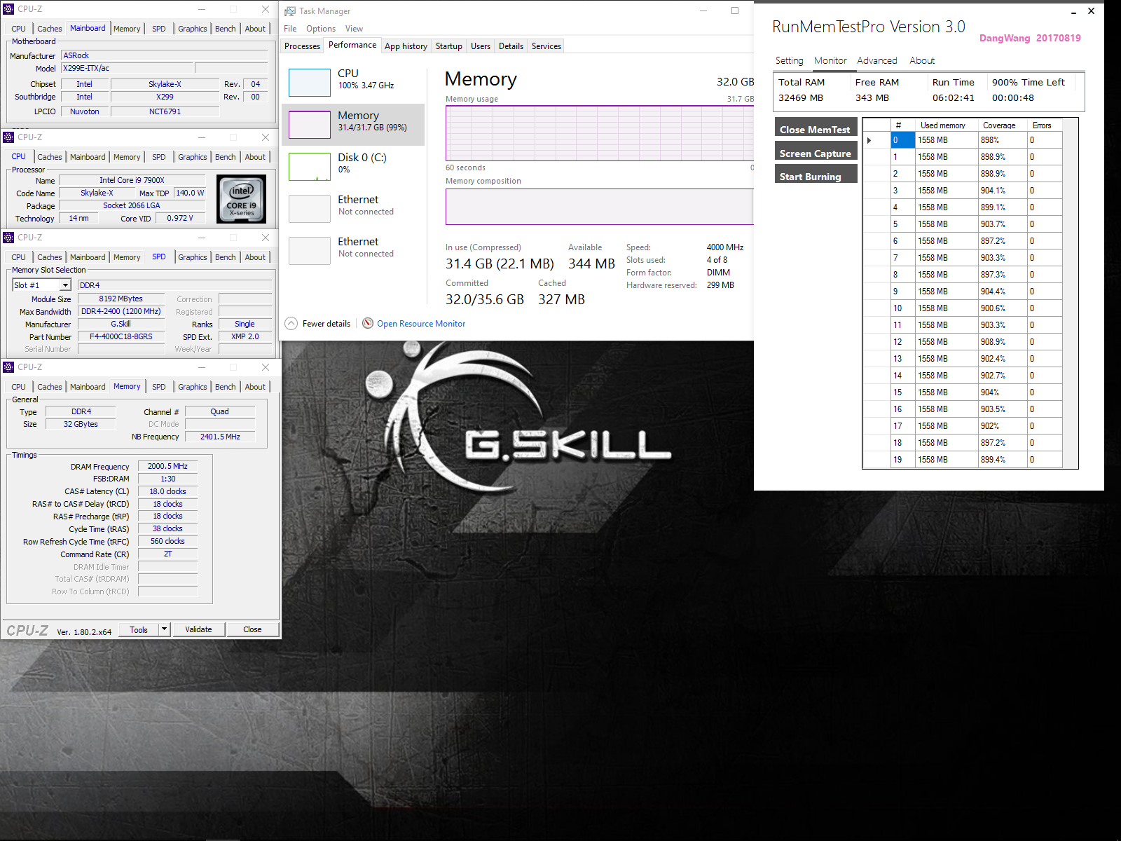 Media asset in full size related to 3dfxzone.it news item entitled as follows: G.SKILL annuncia il kit di memoria RAM Ripjaws DDR4-4000MHz CL18 32GB (4x8GB) | Image Name: news27561_Ripjaws-DDR4-4000MHz-CL18-32G-4x8Gb_2.png