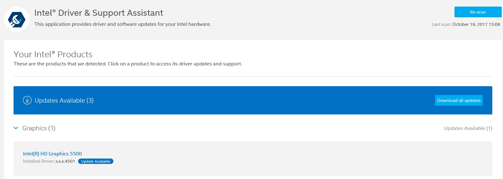 Immagine pubblicata in relazione al seguente contenuto: Hardware Setup Tools: Intel Driver & Support Assistant (DSA) 3.1.2.2 | Nome immagine: news27727_Intel_Driver_and_Support_Assistant_Installer-Screenshot_1.jpg