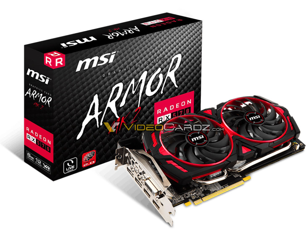 Immagine pubblicata in relazione al seguente contenuto: MSI prepara il lancio di almeno quattro Radeon RX 570 e RX 580 ARMOR MK2 | Nome immagine: news27752_MSI-Radeon-RX570-Armor-MK2_1.jpg