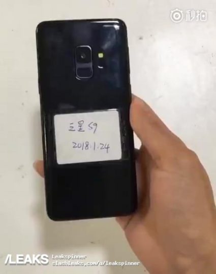 Immagine pubblicata in relazione al seguente contenuto: Foto e video leaked del prossimo smartphone Galaxy S9 di Samsung | Nome immagine: news27763_Samsung-S9-leak_2.jpg