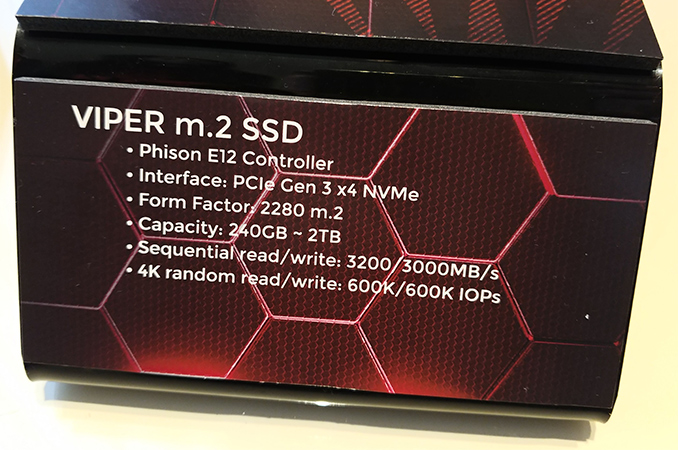 Media asset in full size related to 3dfxzone.it news item entitled as follows: Foto e alcune specifiche in anteprima degli SSD NVMe M.2 Viper di Patriot | Image Name: news27840_Patriot-Viper-SSD_2.jpg