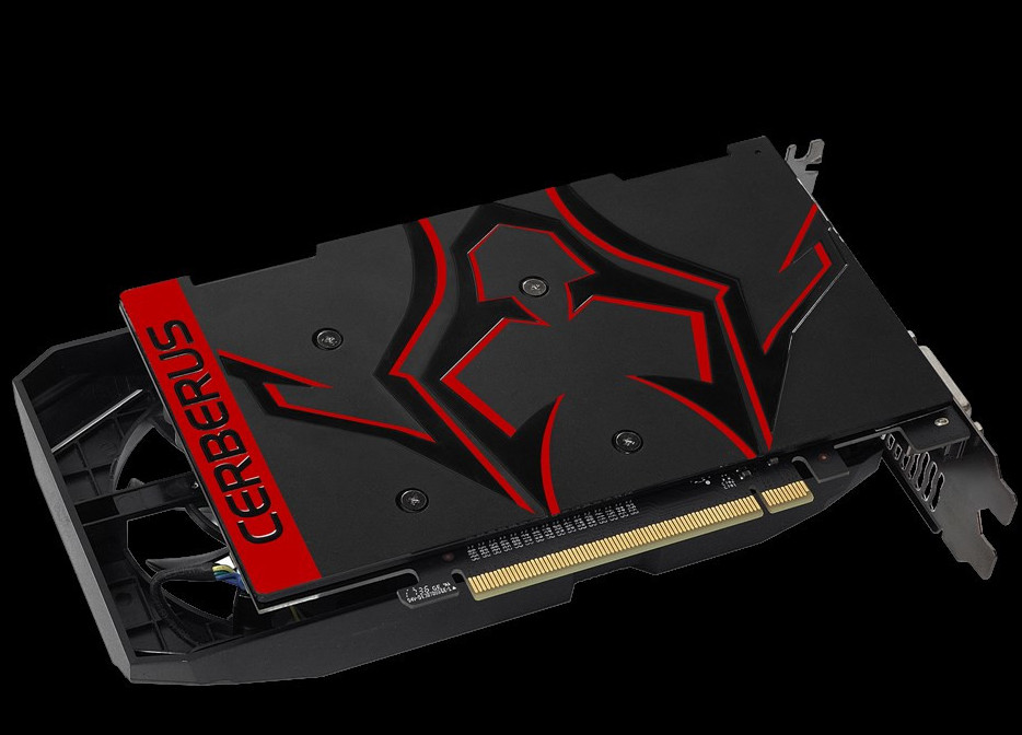 Immagine pubblicata in relazione al seguente contenuto: ASUS lancia le Cerberus GeForce GTX 1050 Ti e GeForce GTX 1050 OC Edition | Nome immagine: news27901_Cerberus-GeForce-GTX-1050-Ti-OC-Edition-4GB-GDDR5_2.jpg