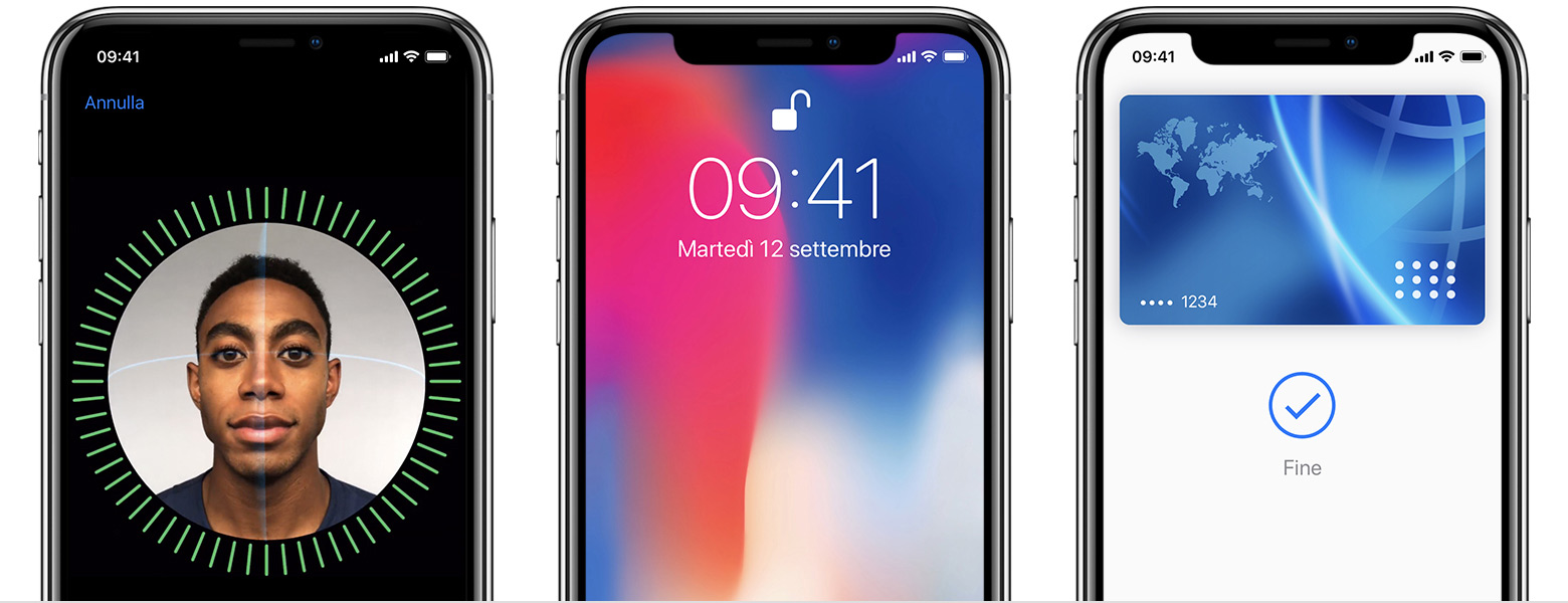 Risorsa grafica - foto, screenshot o immagine in genere - relativa ai contenuti pubblicati da unixzone.it | Nome immagine: news28027_Apple-Face-ID-iPhone-X_1.jpg