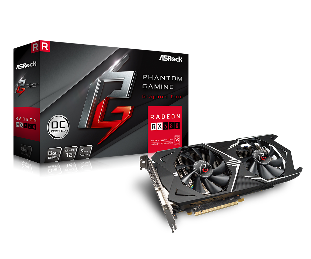 Media asset in full size related to 3dfxzone.it news item entitled as follows: ASRock annuncia la linea di schede video Phantom Gaming con GPU AMD Polaris | Image Name: news28074_ASRock-Phantom-Gaming_2.png