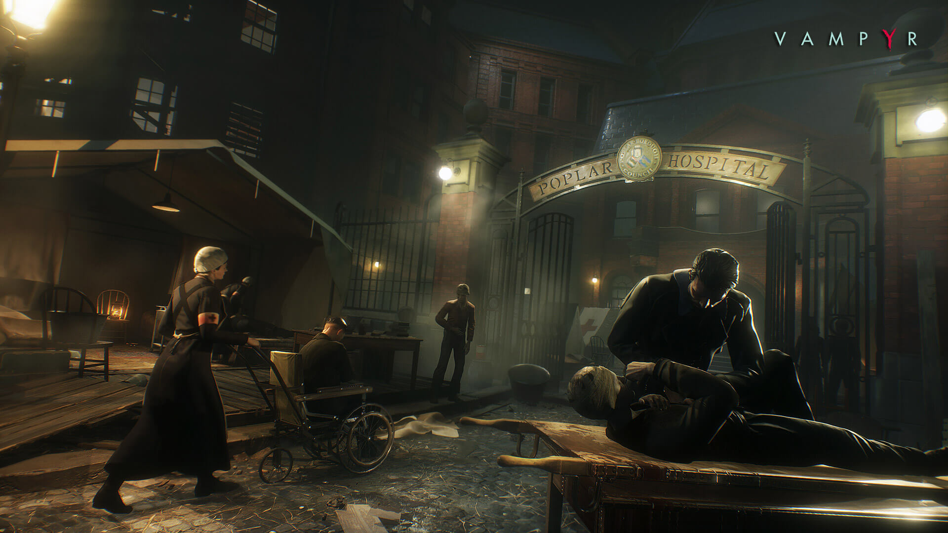 Immagine pubblicata in relazione al seguente contenuto: Story trailer, screenshots e data di lancio del game action RPG Vampyr | Nome immagine: news28113_Vampyr-Screenshot_2.jpg