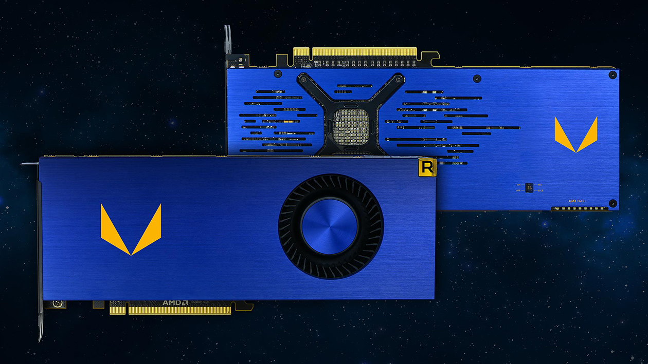 Media asset in full size related to 3dfxzone.it news item entitled as follows: La GPU di nuova generazione AMD Vega 20 testata con il benchmark 3DMark 11 | Image Name: news28183_AMD-Radeon-Vega-Frontier-Edition_1.jpg