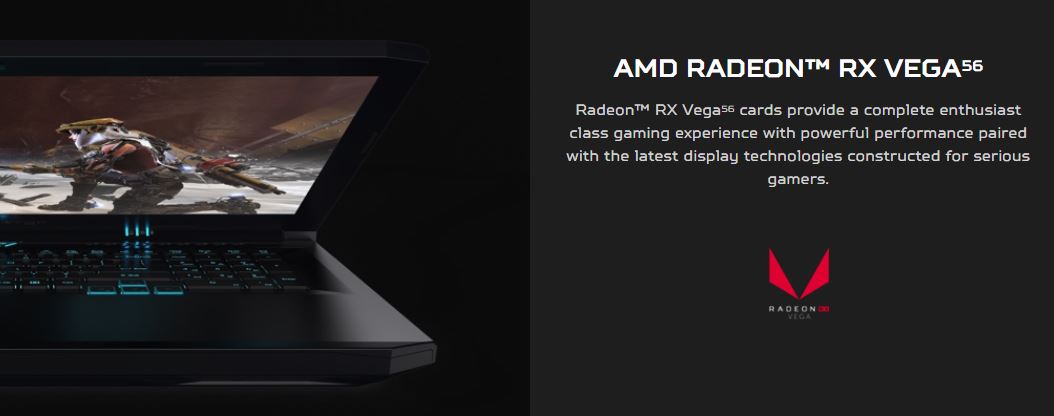 Risorsa grafica - foto, screenshot o immagine in genere - relativa ai contenuti pubblicati da amdzone.it | Nome immagine: news28259_Notebook-AMD-Radeon-RX-Vega-56_2.jpg