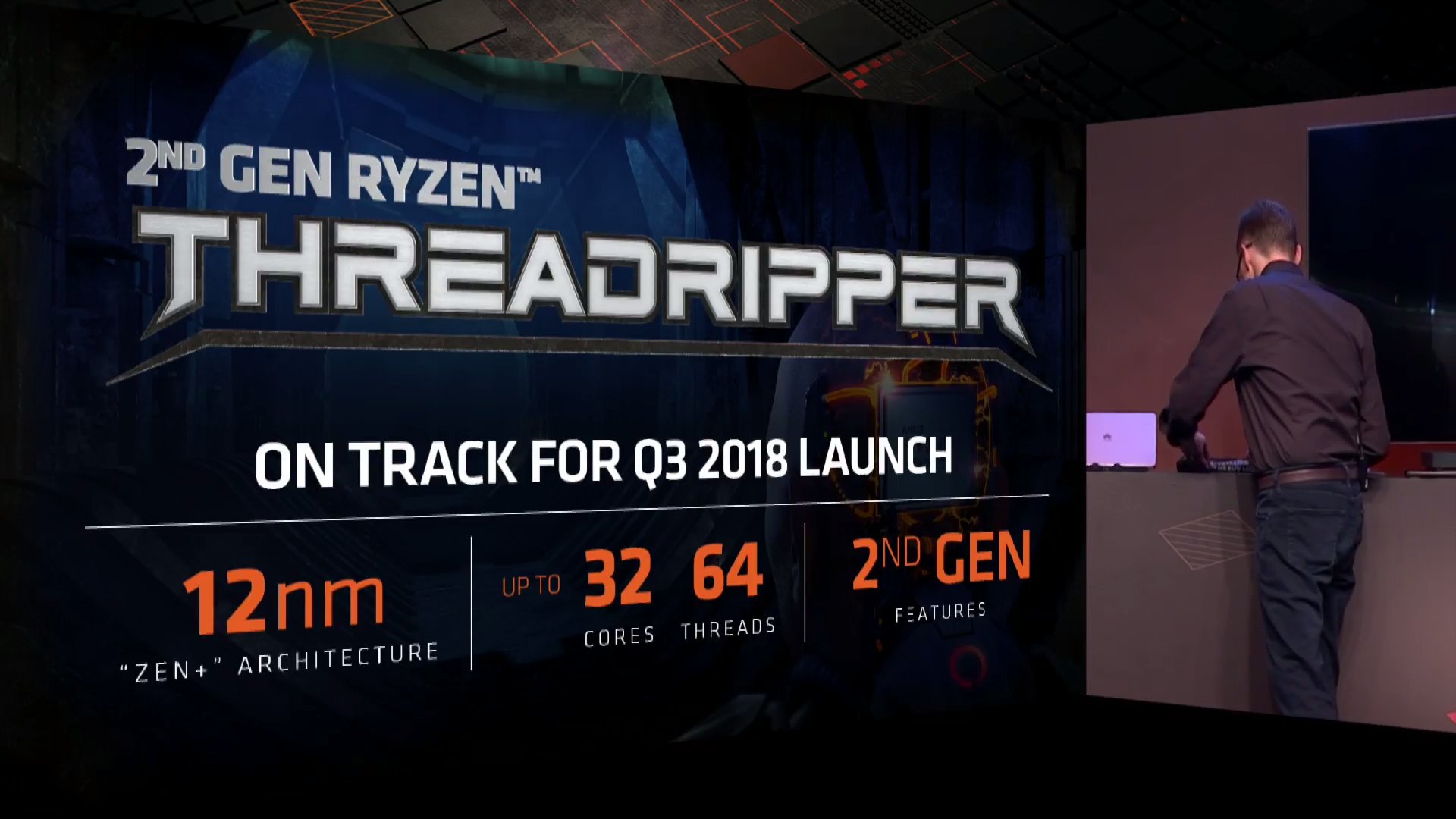 Media asset in full size related to 3dfxzone.it news item entitled as follows: Le CPU AMD Ryzen Threadripper di seconda generazione includeranno fino a 32 core | Image Name: news28302_AMD-Ryzen-Threadripper-second-gen_1.jpg